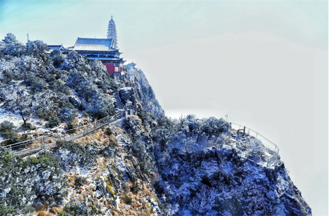冬季在大理，看美麗的冰雪世界