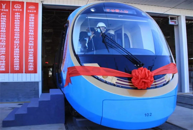 麗江定制旅游 麗江會(huì )議旅游  麗江觀(guān)光火車(chē)一期工程軌道交通一號線(xiàn)空載試運行